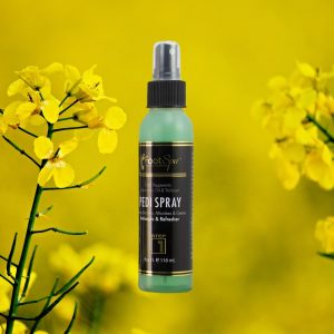 Antiseptico y refrescante para los pies de menta & eucalipto 4oz