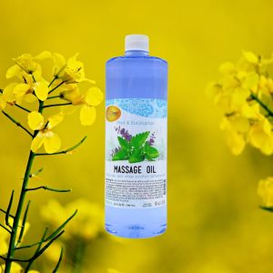 Sparedi Aceite para masaje de menta y eucalipto 32oz