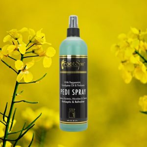 Antiseptico y refrescante para los pies de menta & eucalipto 16oz